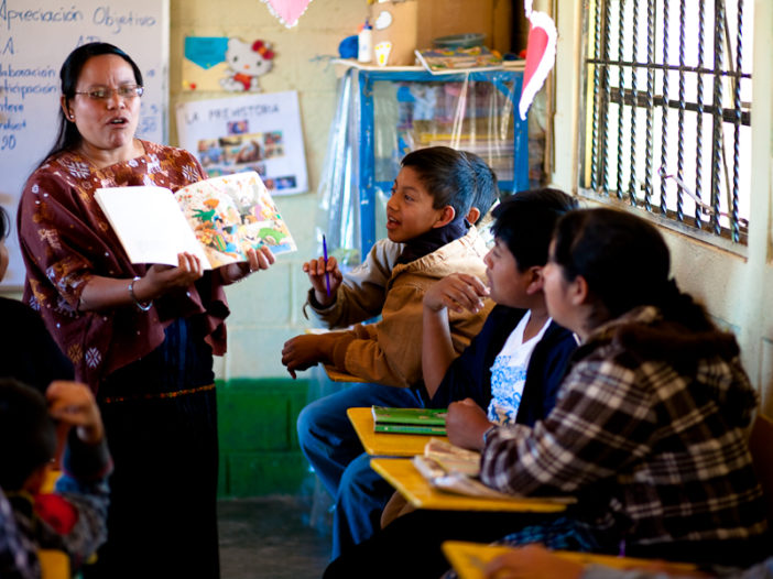 Teacher in Godinez, Guatemala